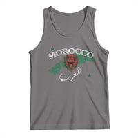 Morocco Lion Maghrib Moroccan Spirit Heritage Tank Top
