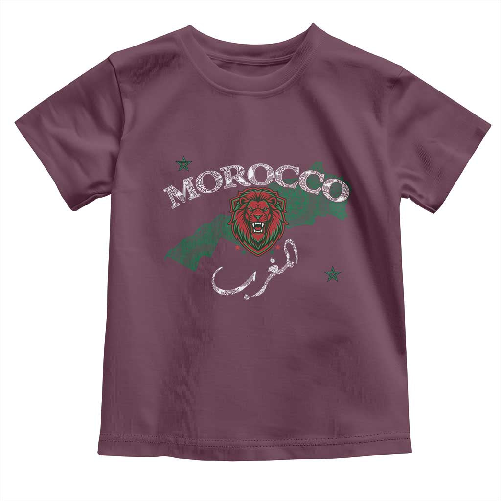 Morocco Lion Maghrib Moroccan Spirit Heritage Toddler T Shirt