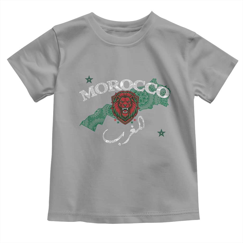 Morocco Lion Maghrib Moroccan Spirit Heritage Toddler T Shirt