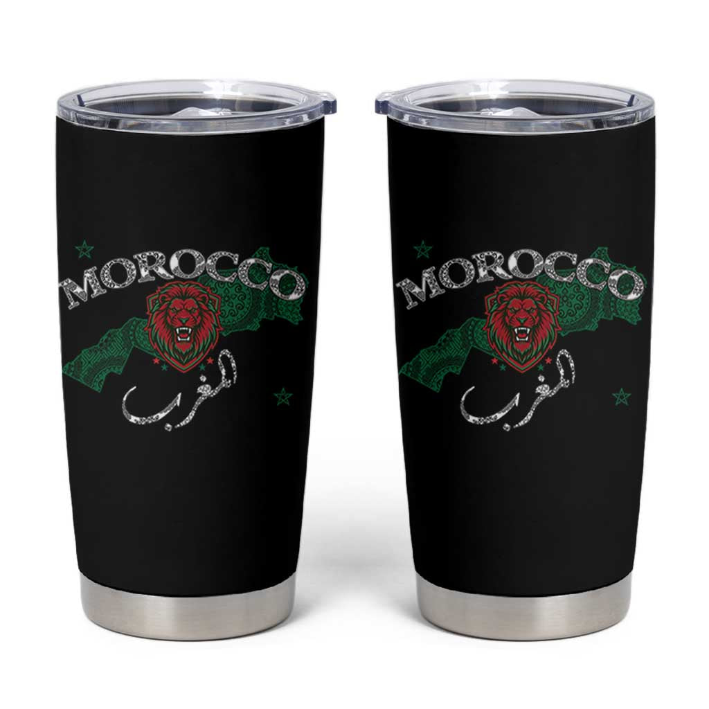 Morocco Lion Maghrib Moroccan Spirit Heritage Tumbler Cup