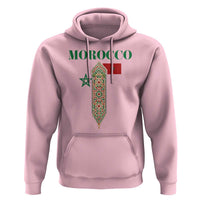 Traditional Moroccan Mosaic Archway Graphic Hoodie Morocco Architecture Tile Pattern