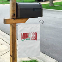 Morocco Flag Pride Allah Yarham El Ahmar Garden Flag Moroccan Soccer Football Fans Gift
