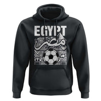 Egypt Soccer Misr Pride Arabic Calligraphy Hoodie Egyptian Football Fans Ancient Pyramid Heritage Graphic