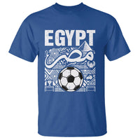 Egypt Soccer Misr Pride Arabic Calligraphy T Shirt Egyptian Football Fans Ancient Pyramid Heritage Graphic