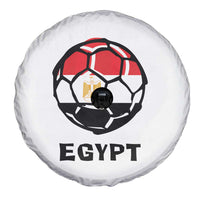 Egyptian Flag Soccer Ball Graphic Spare Tire Cover Egypt Pride Sports Football Fans Match Day