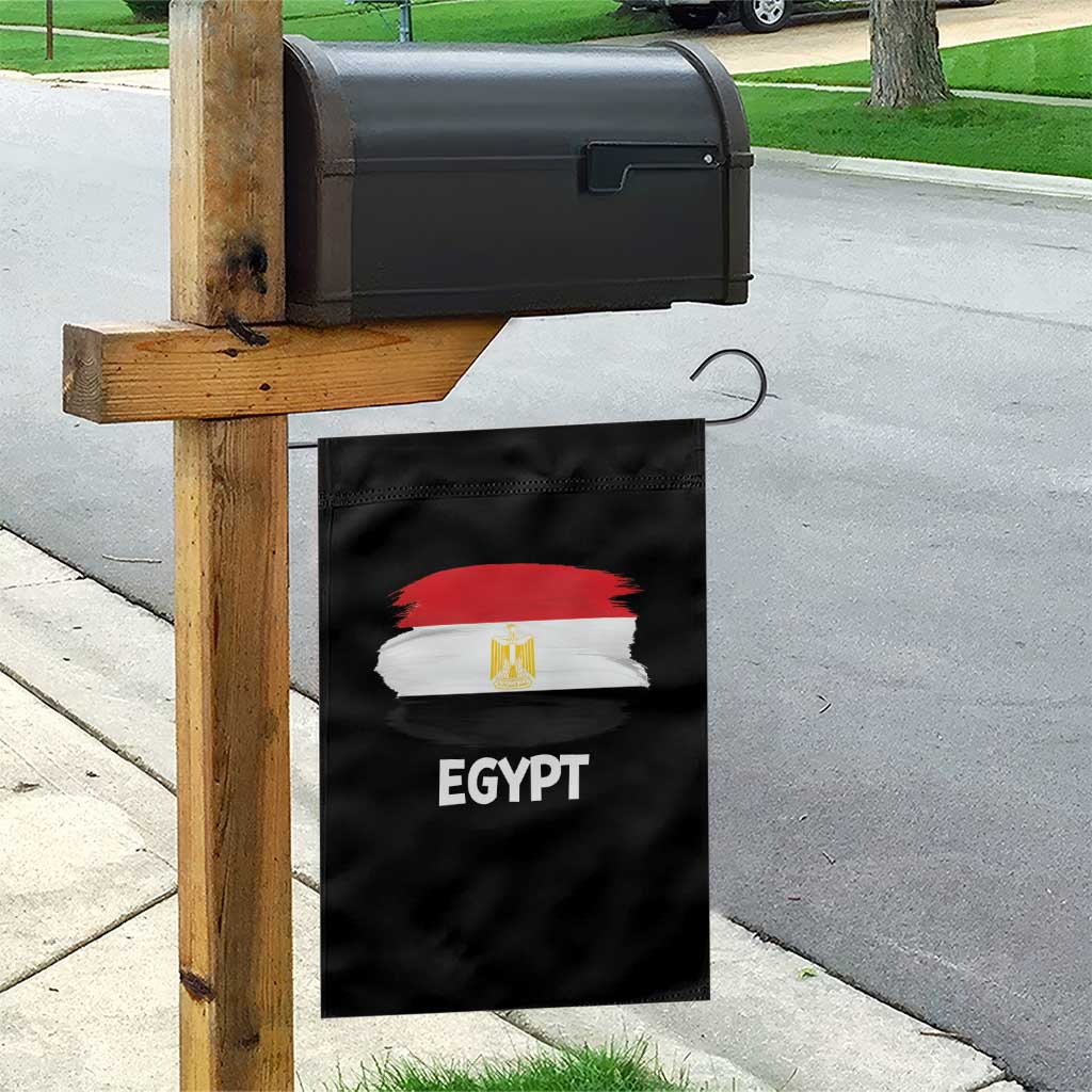 Egypt Flag Misr Pride Garden Flag Egyptian Eagle of Saladin Heritage