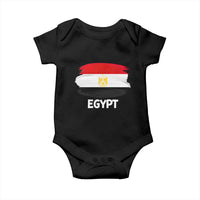 Egypt Flag Misr Pride Baby Onesie Egyptian Eagle of Saladin Heritage