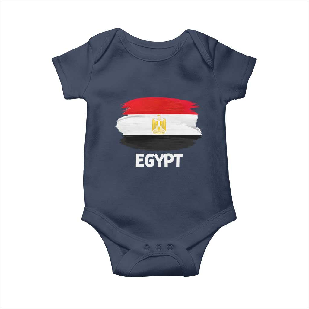 Egypt Flag Misr Pride Baby Onesie Egyptian Eagle of Saladin Heritage