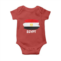 Egypt Flag Misr Pride Baby Onesie Egyptian Eagle of Saladin Heritage