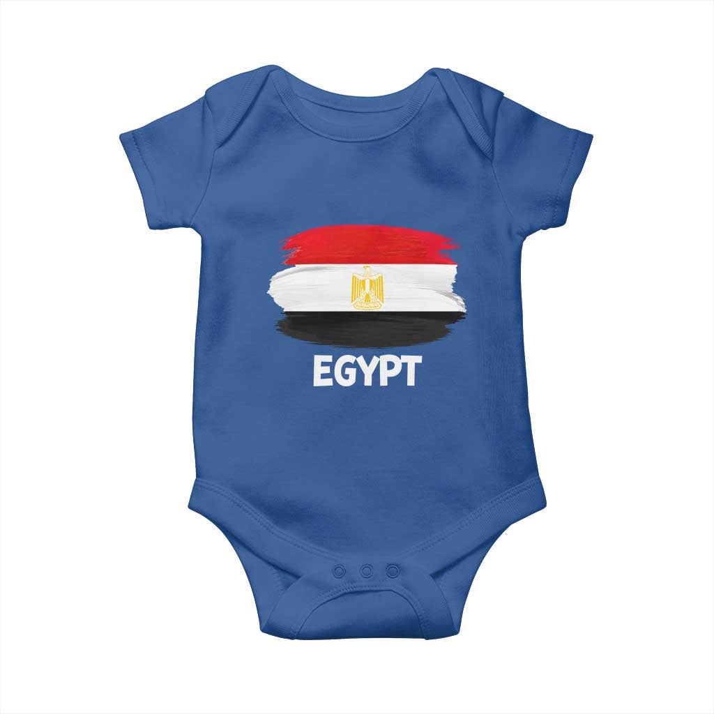 Egypt Flag Misr Pride Baby Onesie Egyptian Eagle of Saladin Heritage