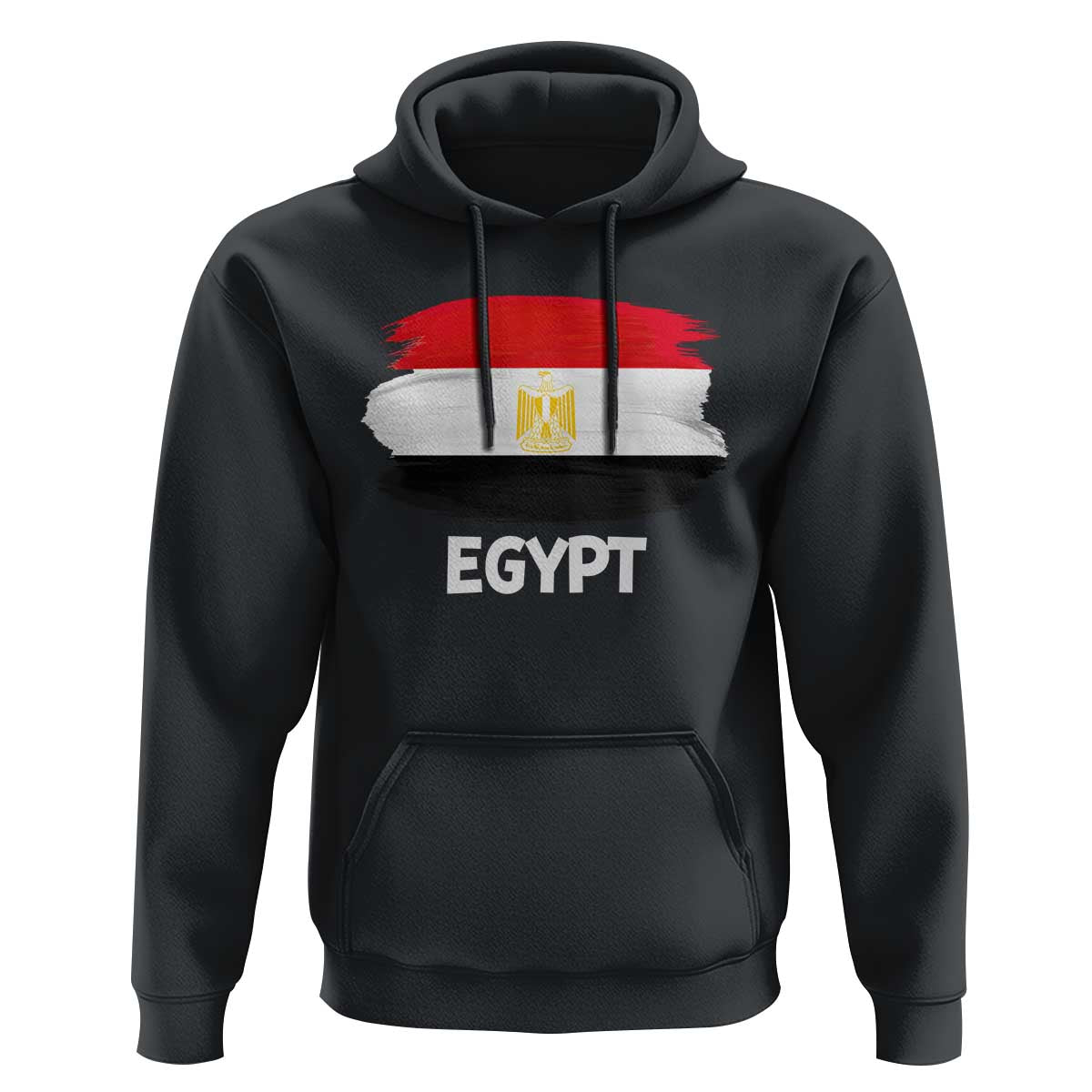 Egypt Flag Misr Pride Hoodie Egyptian Eagle of Saladin Heritage