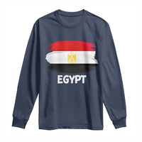 Egypt Flag Misr Pride Long Sleeve Shirt Egyptian Eagle of Saladin Heritage