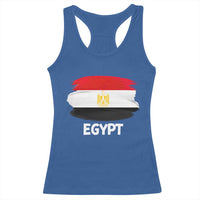 Egypt Flag Misr Pride Racerback Tank Top Egyptian Eagle of Saladin Heritage