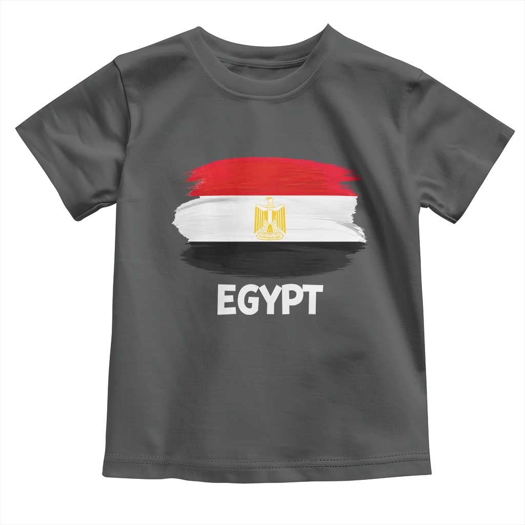 Egypt Flag Misr Pride Toddler T Shirt Egyptian Eagle of Saladin Heritage