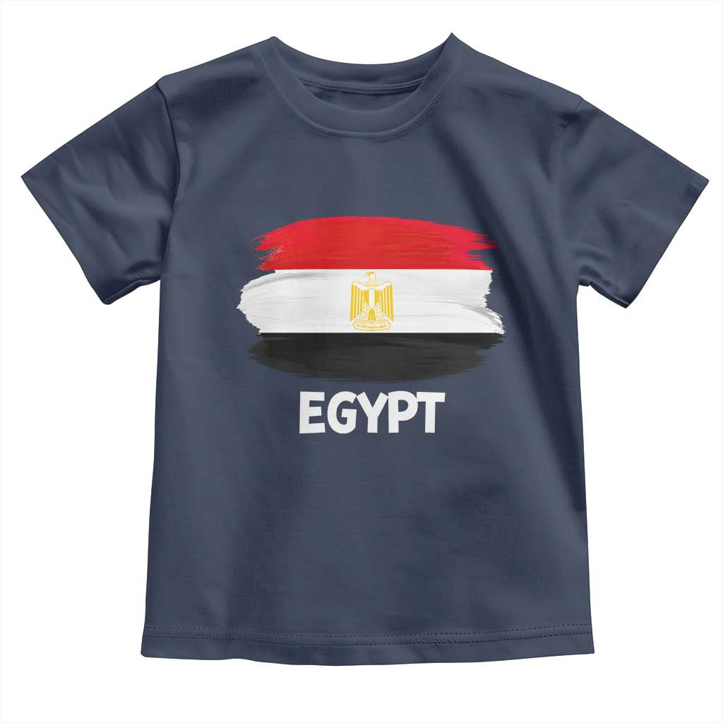 Egypt Flag Misr Pride Toddler T Shirt Egyptian Eagle of Saladin Heritage