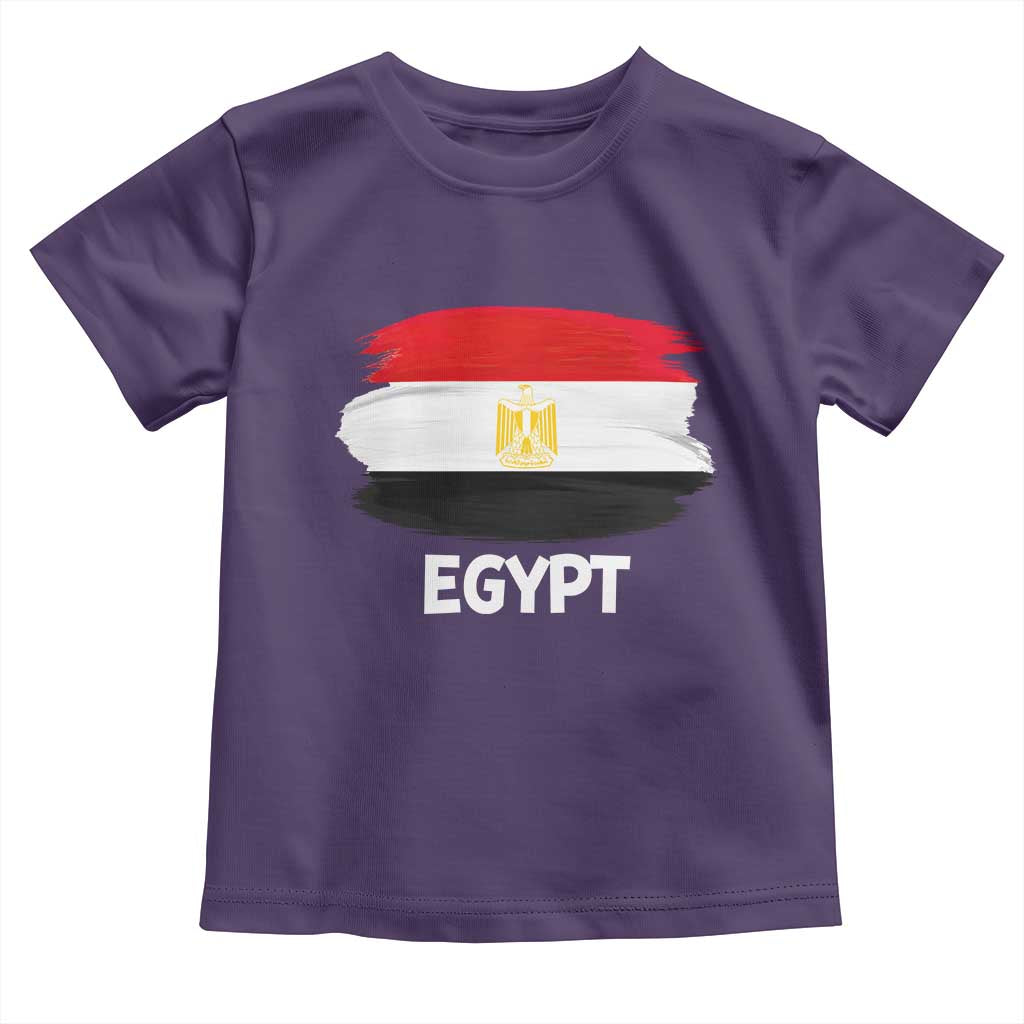 Egypt Flag Misr Pride Toddler T Shirt Egyptian Eagle of Saladin Heritage