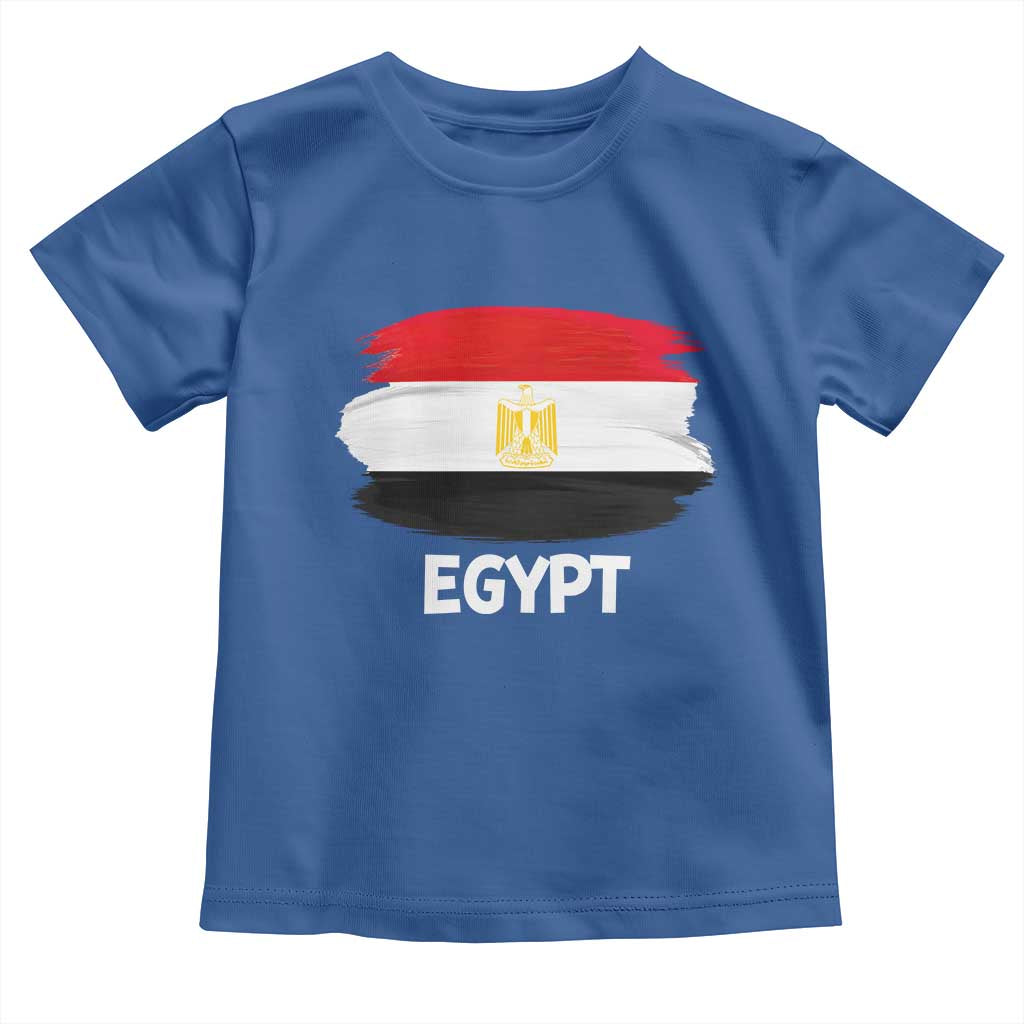Egypt Flag Misr Pride Toddler T Shirt Egyptian Eagle of Saladin Heritage