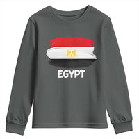 Egypt Flag Misr Pride Youth Sweatshirt Egyptian Eagle of Saladin Heritage