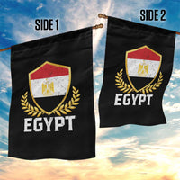 Egypt Coat of Arms Gold Shield Crest Garden Flag Patriotic Egyptian Flag Heritage Pride