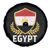 Egypt Coat of Arms Gold Shield Crest Spare Tire Cover Patriotic Egyptian Flag Heritage Pride