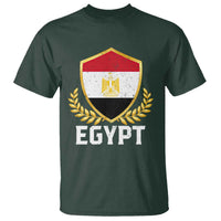 Egypt Coat of Arms Gold Shield Crest T Shirt Patriotic Egyptian Flag Heritage Pride