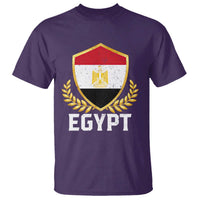 Egypt Coat of Arms Gold Shield Crest T Shirt Patriotic Egyptian Flag Heritage Pride