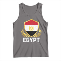 Egypt Coat of Arms Gold Shield Crest Tank Top Patriotic Egyptian Flag Heritage Pride