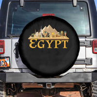 Ancient Egypt Pyramids Sphinx Graphic Spare Tire Cover Vintage Egypt Anubis History Buff Travel Souvenir