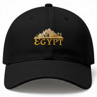 Ancient Egypt Pyramids Sphinx Graphic Baseball Cap Vintage Egypt Anubis History Buff Travel Souvenir