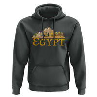 Ancient Egypt Pyramids Sphinx Graphic Hoodie Vintage Egypt Anubis History Buff Travel Souvenir