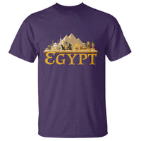 Ancient Egypt Pyramids Sphinx Graphic T Shirt Vintage Egypt Anubis History Buff Travel Souvenir