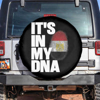 Egypt It's In My DNA Flag Fingerprint Graphic Spare Tire Cover Egyptian Heritage Pride Roots