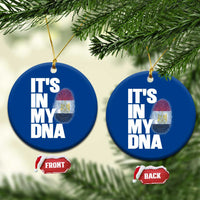 Egypt It's In My DNA Flag Fingerprint Graphic Ceramic Ornament Egyptian Heritage Pride Roots