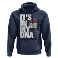 Egypt It's In My DNA Flag Fingerprint Graphic Hoodie Egyptian Heritage Pride Roots