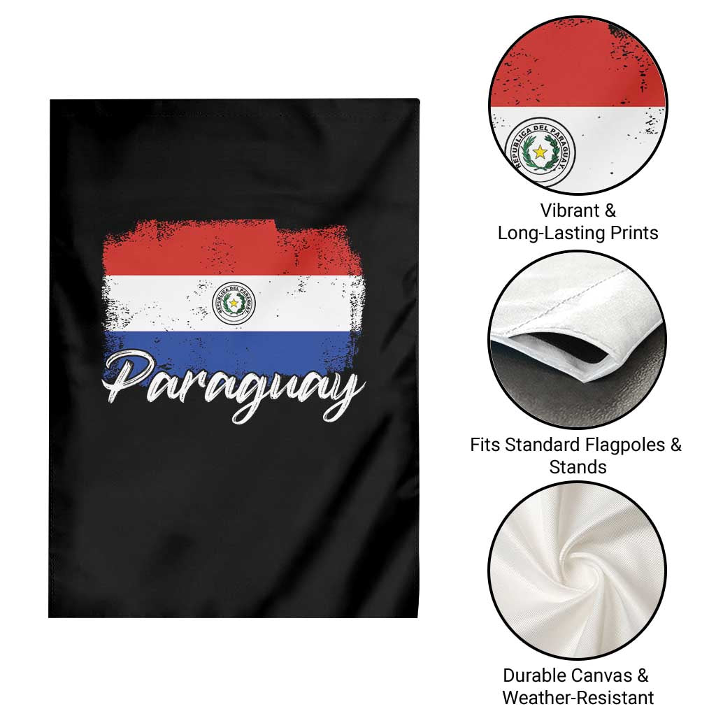 Vintage Paraguay Flag Paraguaya Heritage Pride Roots Garden Flag