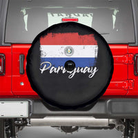 Vintage Paraguay Flag Paraguaya Heritage Pride Roots Spare Tire Cover