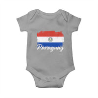 Vintage Paraguay Flag Paraguaya Heritage Pride Roots Baby Onesie