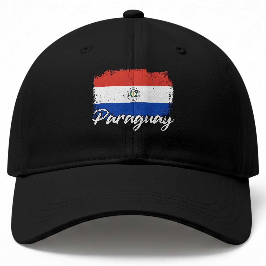 Vintage Paraguay Flag Paraguaya Heritage Pride Roots Baseball Cap