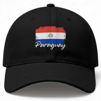 Vintage Paraguay Flag Paraguaya Heritage Pride Roots Baseball Cap