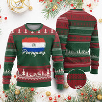 Vintage Paraguay Flag Paraguaya Heritage Pride Roots Ugly Christmas Sweater