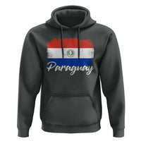 Vintage Paraguay Flag Paraguaya Heritage Pride Roots Hoodie