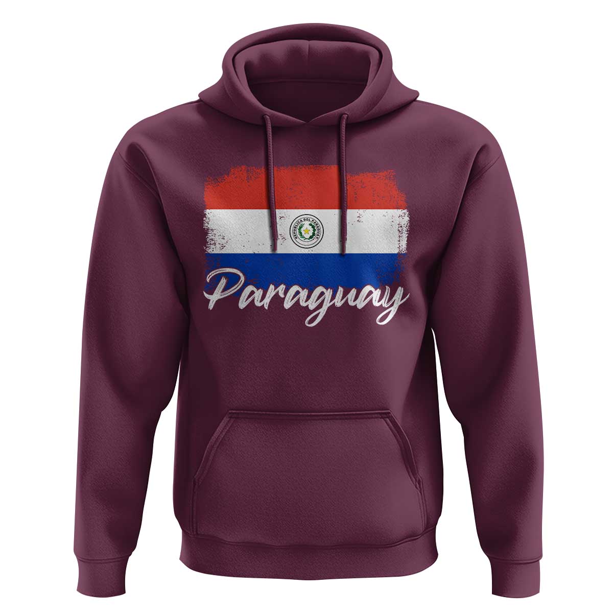 Vintage Paraguay Flag Paraguaya Heritage Pride Roots Hoodie