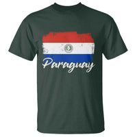 Vintage Paraguay Flag Paraguaya Heritage Pride Roots T Shirt