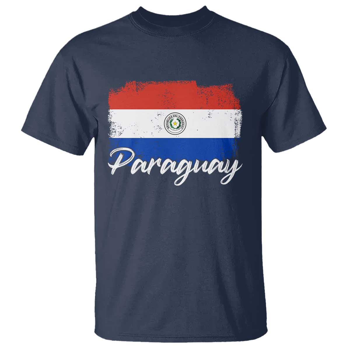 Vintage Paraguay Flag Paraguaya Heritage Pride Roots T Shirt
