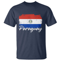Vintage Paraguay Flag Paraguaya Heritage Pride Roots T Shirt
