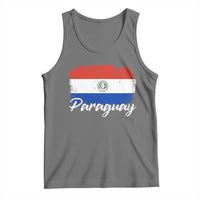 Vintage Paraguay Flag Paraguaya Heritage Pride Roots Tank Top