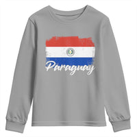 Vintage Paraguay Flag Paraguaya Heritage Pride Roots Youth Sweatshirt