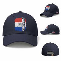 Paraguay Proud Roots Vintage Paraguaya Flag Heritage Pride Baseball Cap