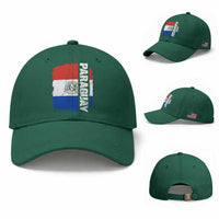 Paraguay Proud Roots Vintage Paraguaya Flag Heritage Pride Baseball Cap