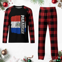 Paraguay Proud Roots Vintage Paraguaya Flag Heritage Pride Plaid Pajama Set